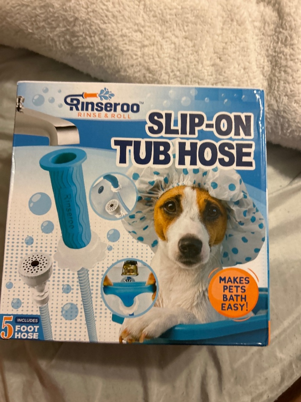 slip-on tub hose
